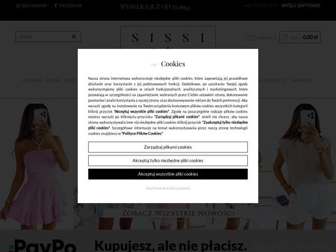 Sissi-boutique.pl - butik online