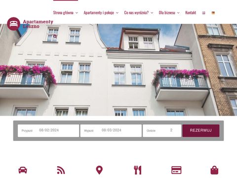 Apartamentyleszno.com