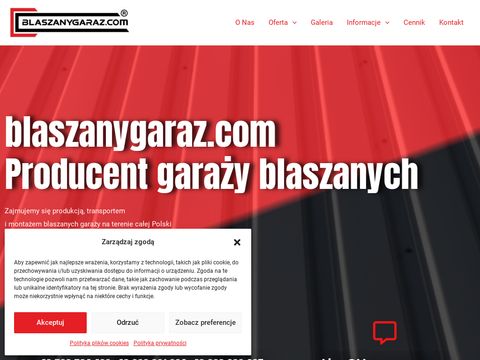 Blaszanygaraz.com pomorskie