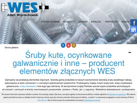 Wes.net.pl śruby ocynkowane