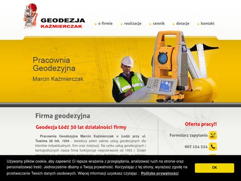 Geodezja-lodz.com usługi geodezyjne