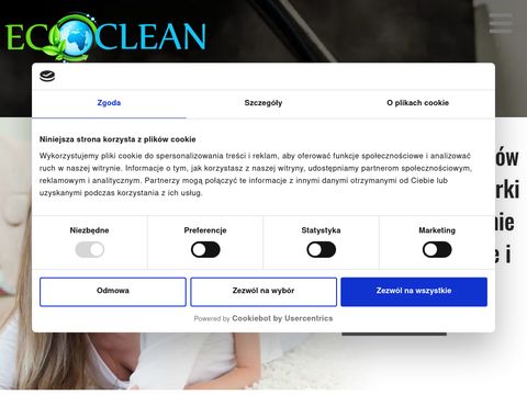 Ecoclean czyszczenie dywanów Gdańsk