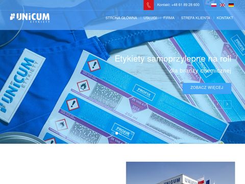 Unicum.com.pl - producent etykiet