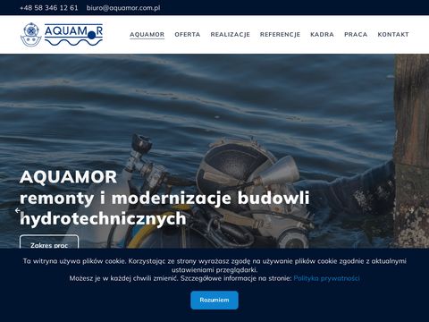 Aquamor usługi hydrotechniczne