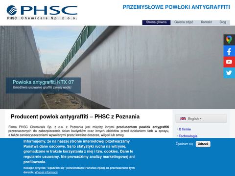 PHSC Powłoka antyplakat