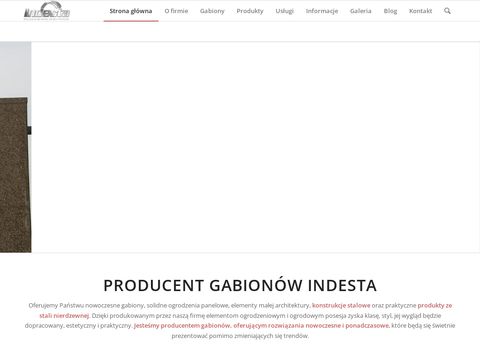 Indesta.com - producent gabionów