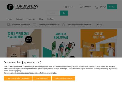 Fordisplay.pl - ścianki reklamowe