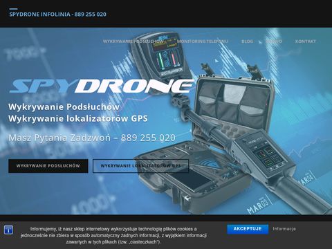 Spydrone24.pl podsłuch telefonu