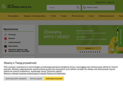 Sklepdlarolnika.pl części hydraulika siłowa