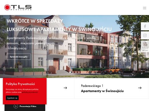 TLS Developer nowy dom Szczecin