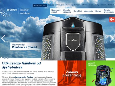 Proeko Plus odkurzacze rainbow