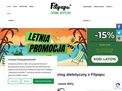 Fitpapu.com - catering dietetyczny