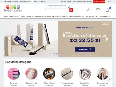 Fryzomania.pl sklep fryzjerski