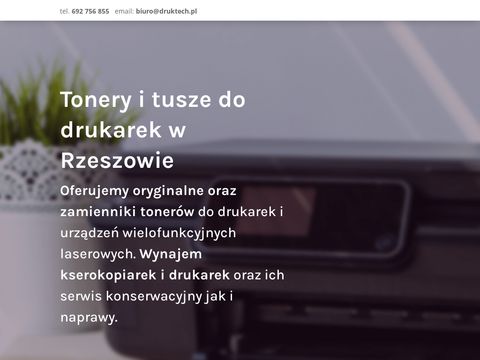 Druktech skup zużytych tonerów