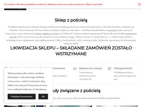 Scielimy.pl - sklep z pościelą