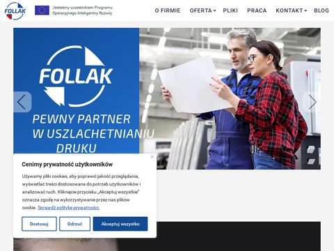 Follak.com.pl techniki uszlachetniania druku