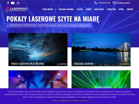 Laserprofi.pl - pokazy laserowe