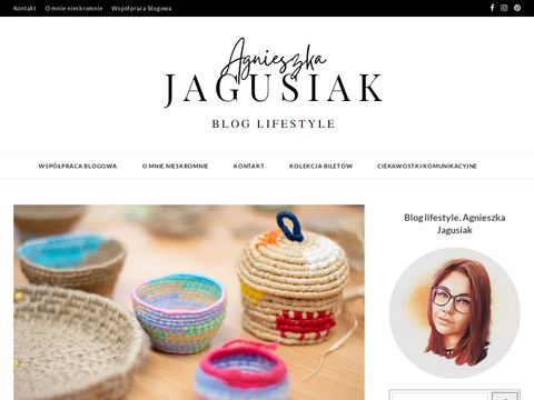 Agnieszkajagusiak.pl - blog lifestyle
