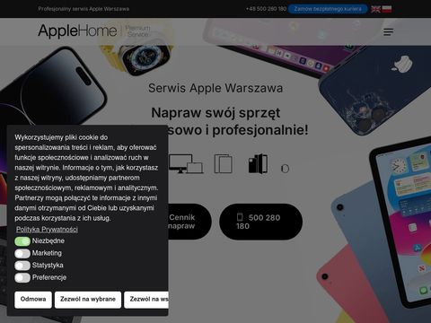 Applehome.pl serwis iphone