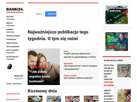 Banki24.com.pl pożyczki opinie