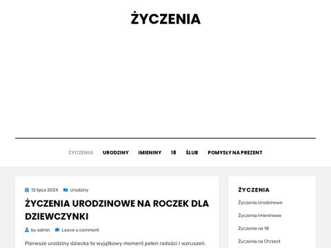 Zyczenia.eu na urodziny