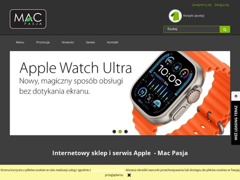 Macpasja.pl sklep apple Toruń